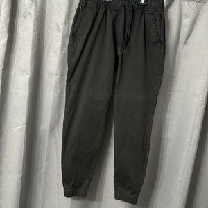 Hollister Men’s Black athletic jogger, Size small